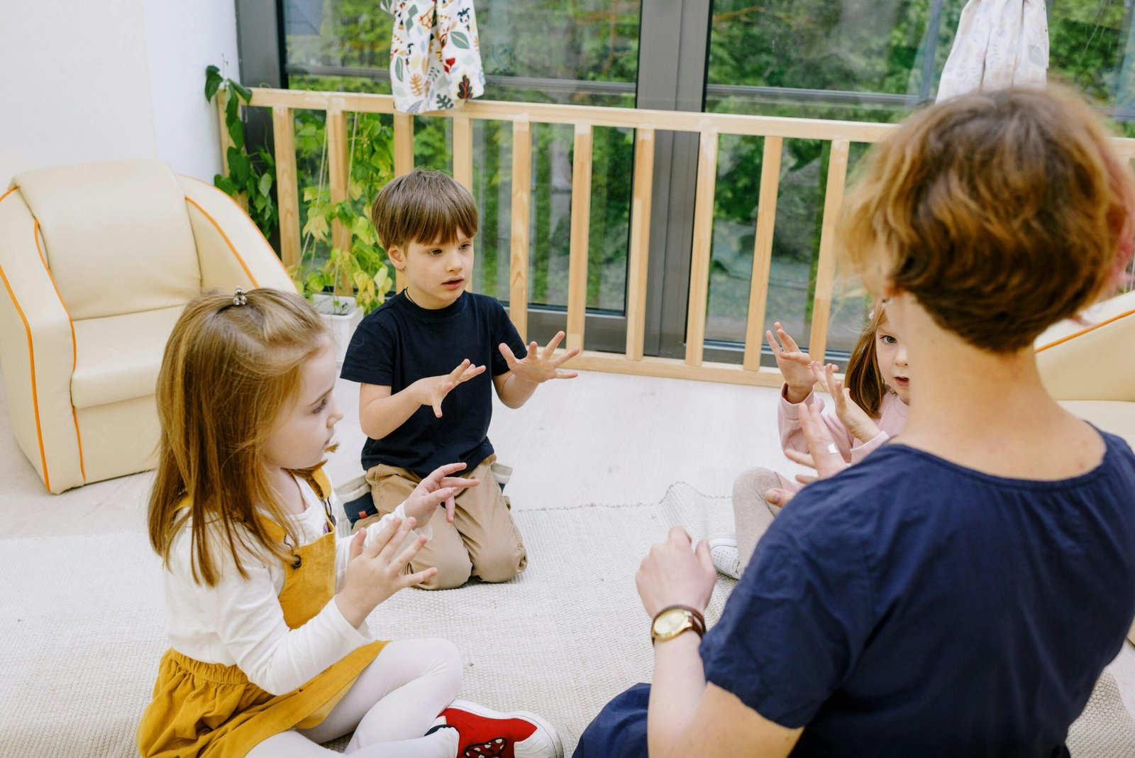Parent and child sharing a quiet moment, supporting early language development