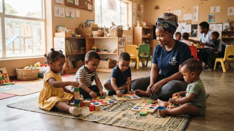 What Are the Staff-to-Child Ratios for ECD Centres in South Africa?