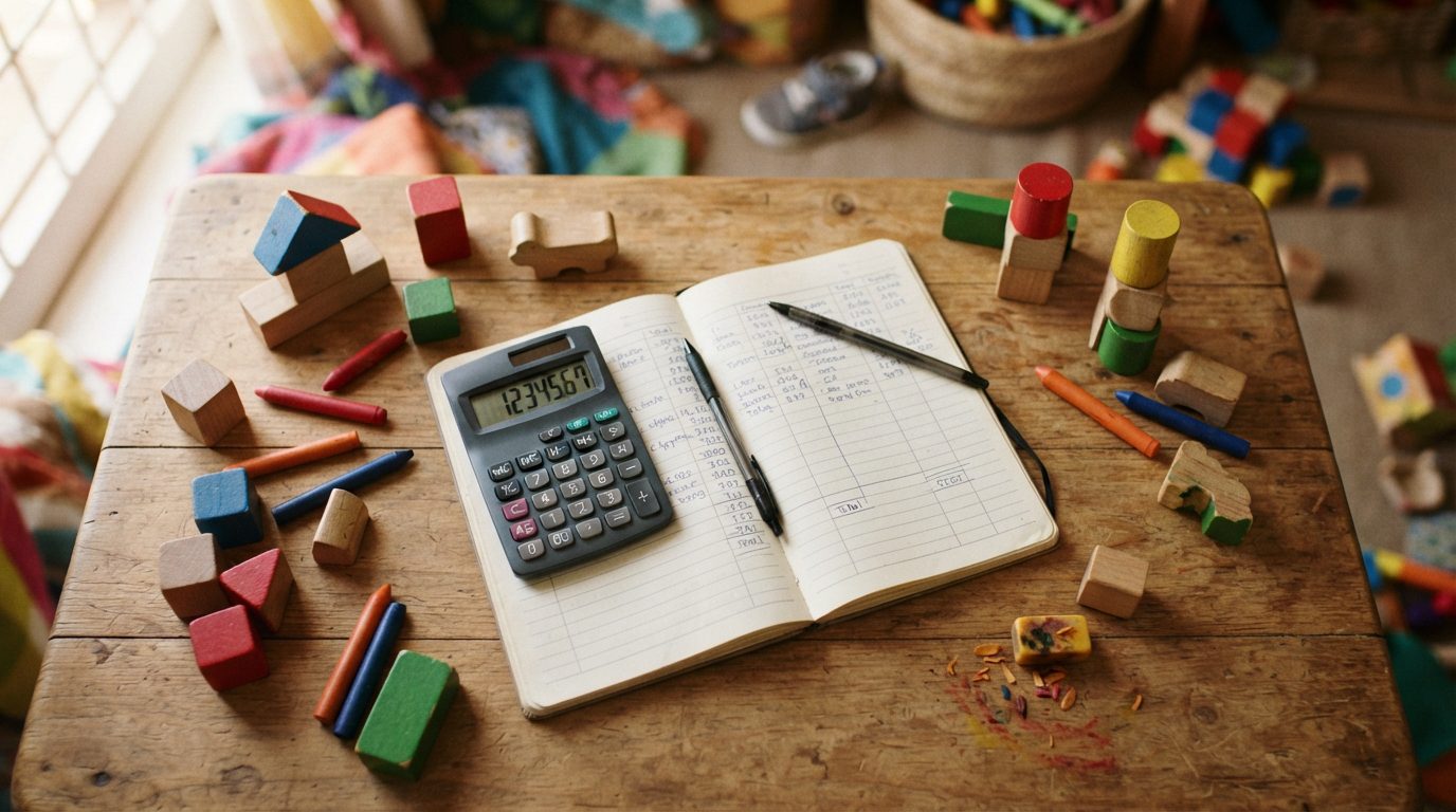 South African ECD practitioner completing subsidy application paperwork