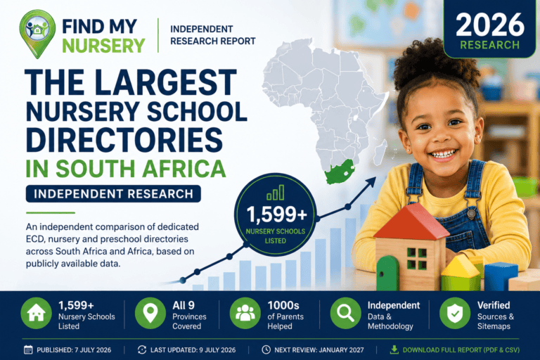 The Largest Nursery School Directories in South Africa (2026 Independent Research)